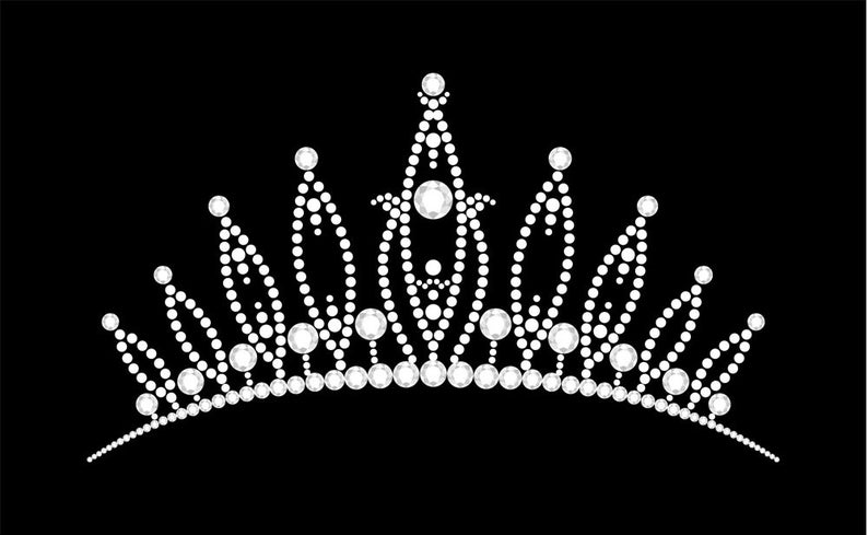 794x489 Diamond Tiara Vector Illustration Digital Etsy