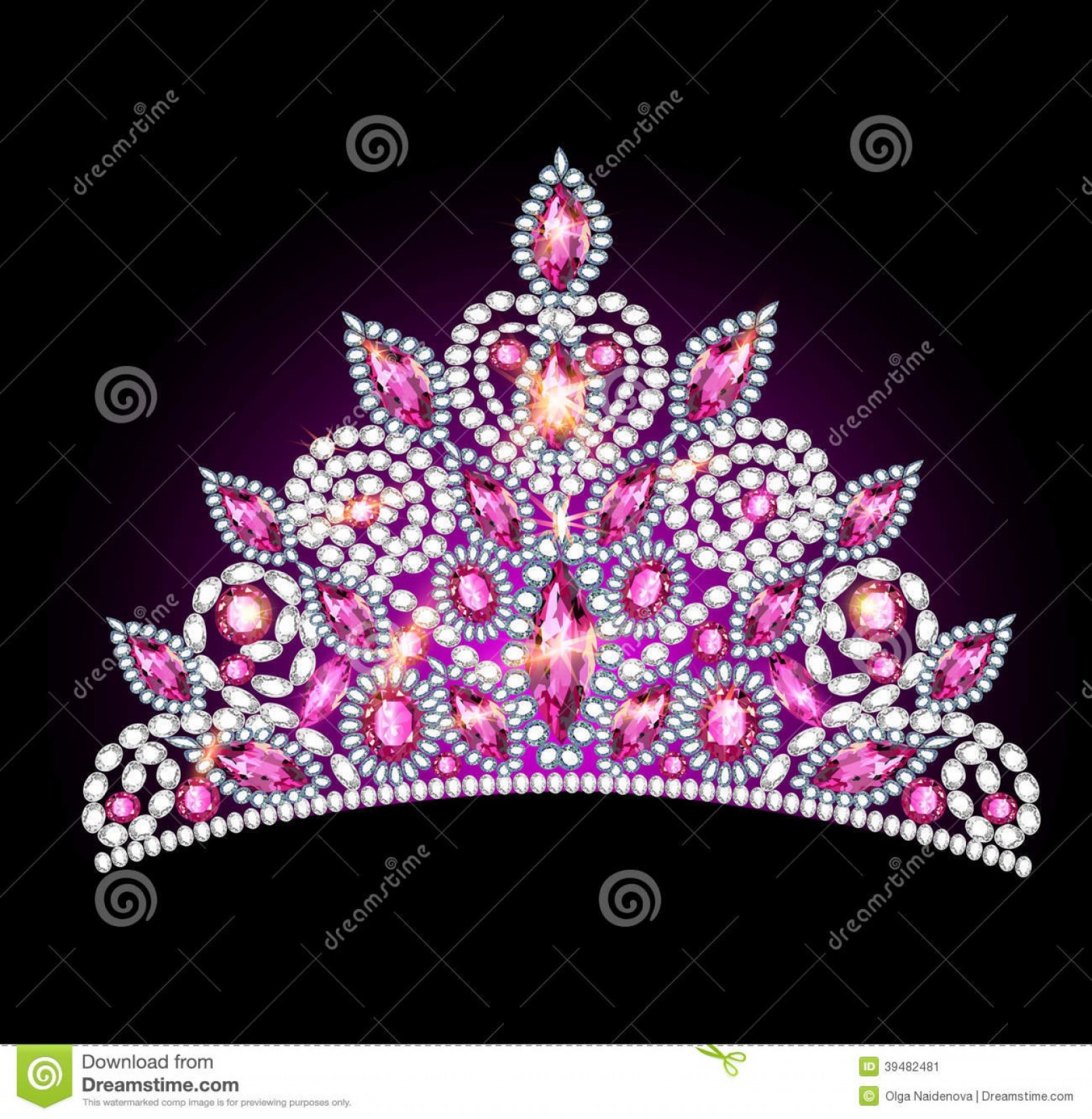 1872x1918 Stock Image Diamond Tiara Vector Illustrations Image Createmepink