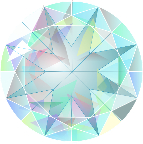 600x602 Hd Diamond Clip Art