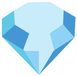 250x248 Diamond Vector Sticker