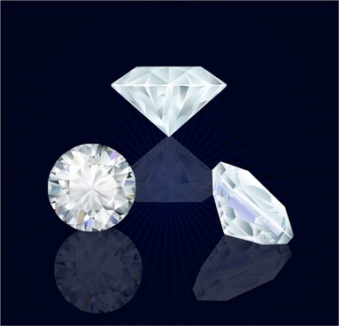383x368 Diamond Free Vector Download