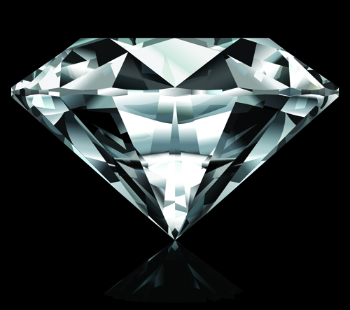 500x443 Shiny Diamond Vector Design Free Download