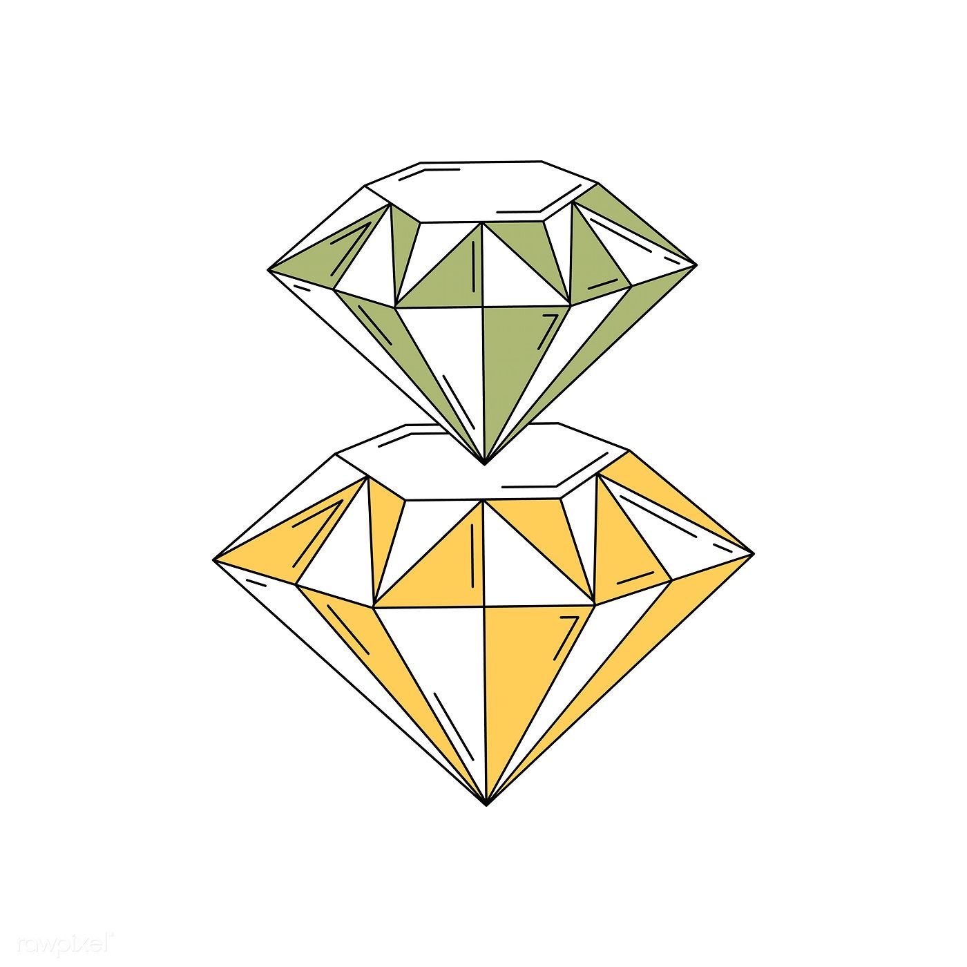 1400x1400 Diamonds Are A Girls Best Friend Vector Free Image