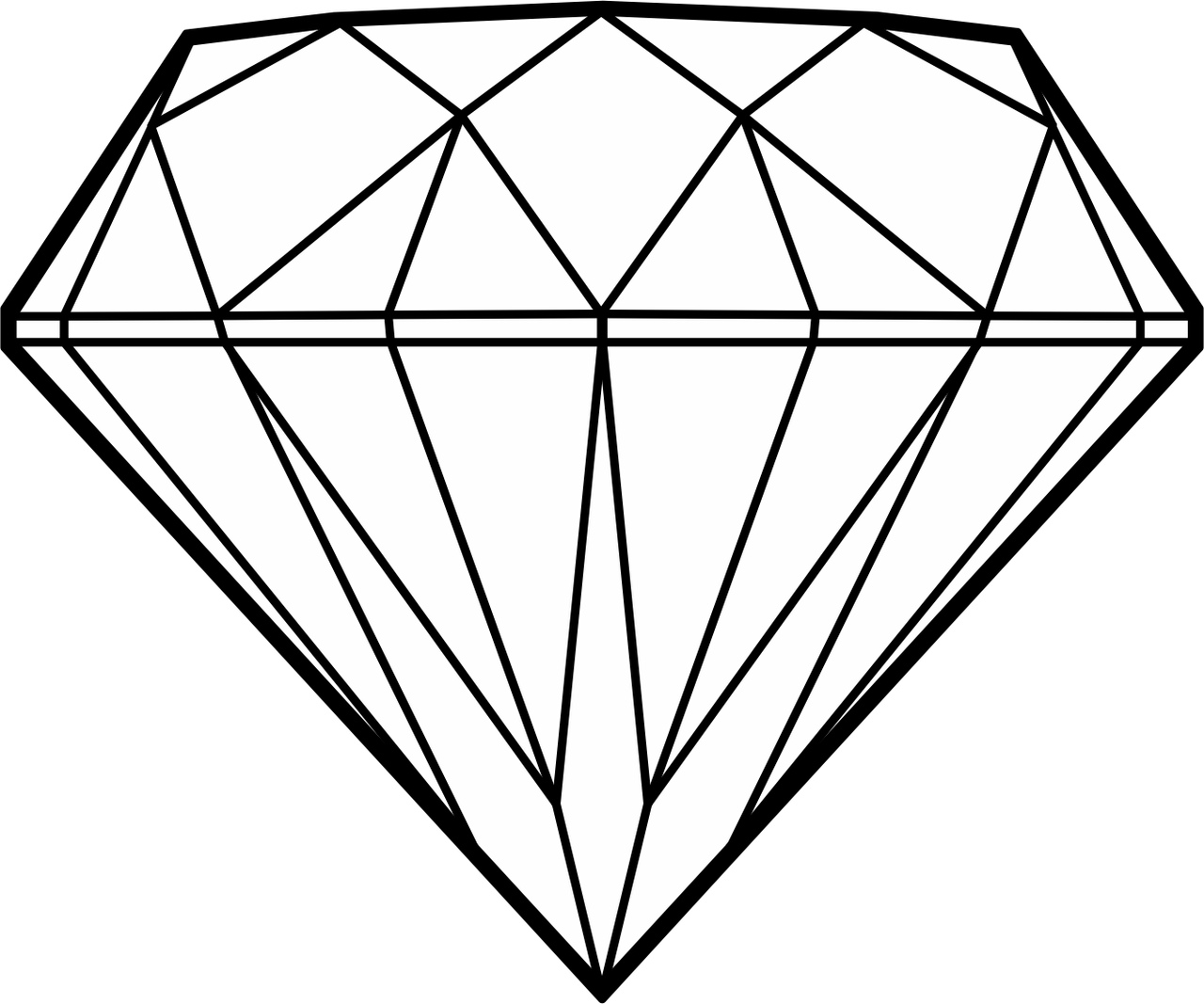 1280x1067 Diamond Vector Free Vector Download In Cdr