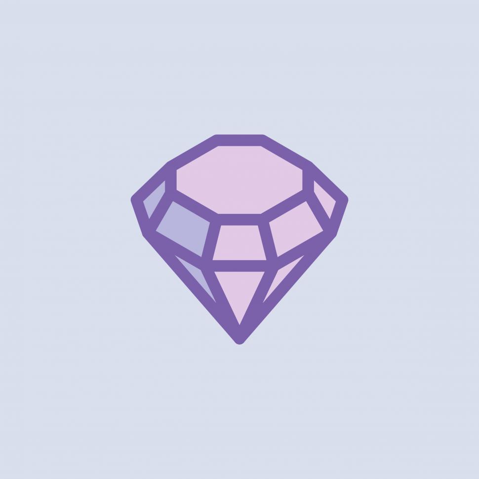 970x970 Get Free Stock Photos Of Diamond Vector Icon Online Download