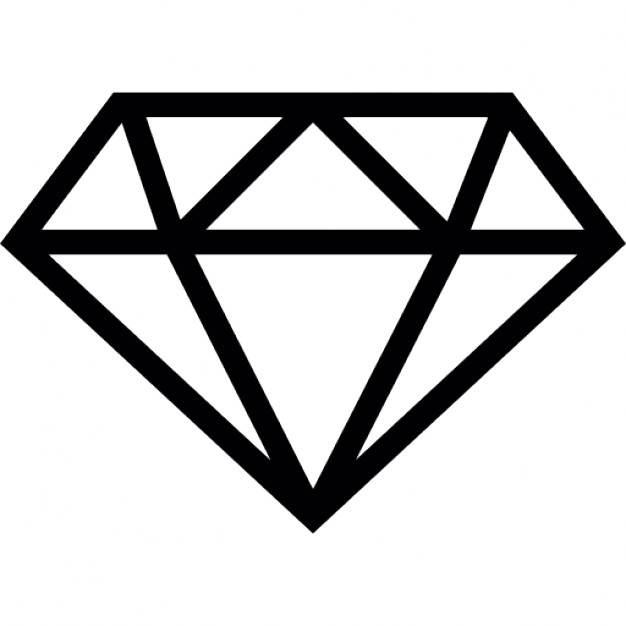 626x626 Diamond Icon Vector