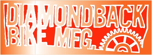 600x220 Diamondback Bike Mfg Free Vector In Encapsulated Postscript