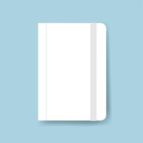 490x490 Diary Cover Design Mockup Vector