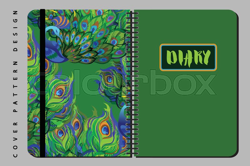 800x534 Notebook And Diary Cover Design For Stock Vector Colourbox