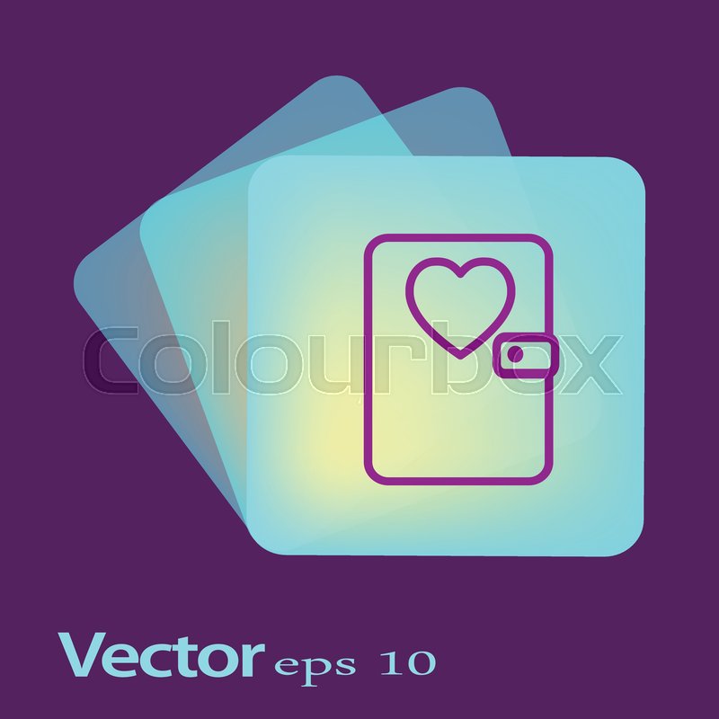 800x800 Vector Diary Cover Or Notebook With Stock Vector Colourbox
