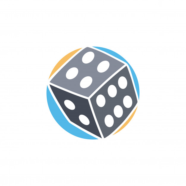 626x626 Gamble Dice Icon Simple Flat Logo Vector Vector Premium Download