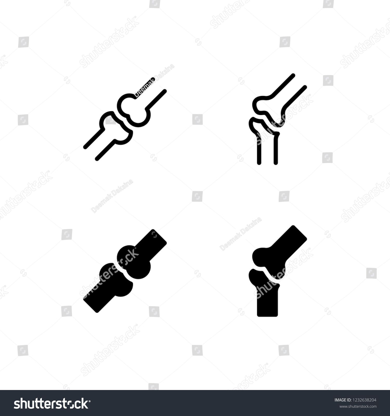 1500x1600 Joint Icon Design Joint, Bone, Femur, Knee, Arthritis, Icon, Logo