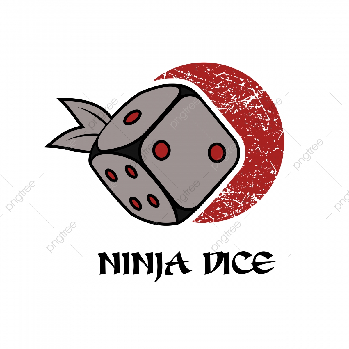 1200x1200 Ninja Dice Logo Vector, Abstract, Activity, Art Png And Vector