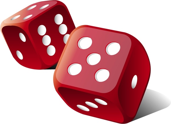 600x436 Red Vector Dice Free Vector In Adobe Illustrator
