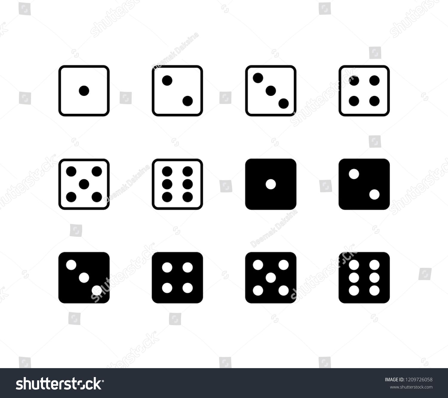 1500x1332 Dice Icon Design Dice, Cube, Game, Roll, Gamble, Icon, Logo