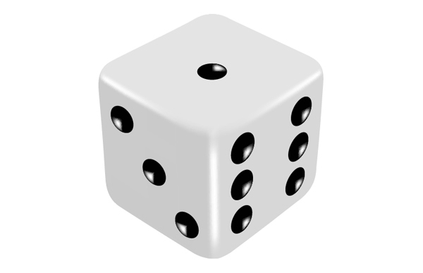 How To Create Shiny, Vector Dice In Illustrator 600x387 How To Create Shiny, Vector Dice In Illustrator