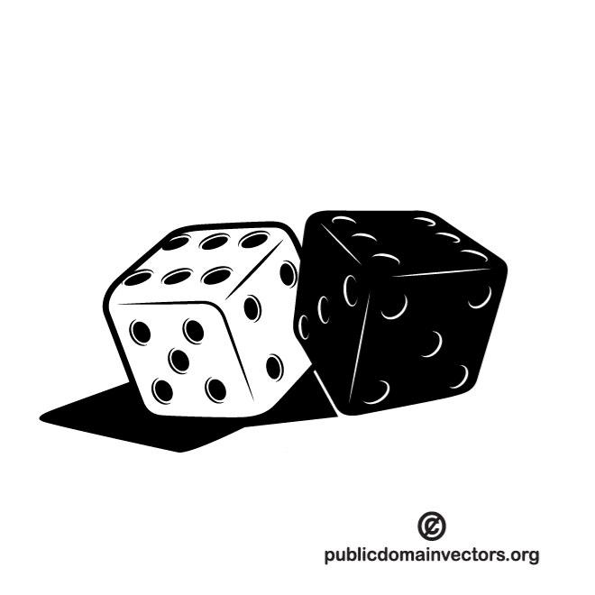 660x660 Dice Vector Clip Art