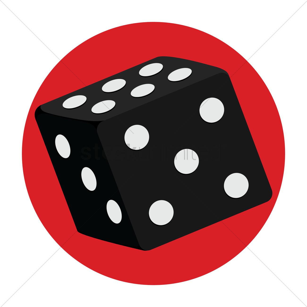 1300x1300 Free Dice Vector Image