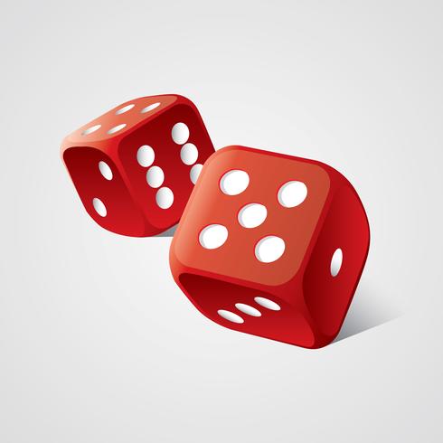 490x490 Red Vector Dice