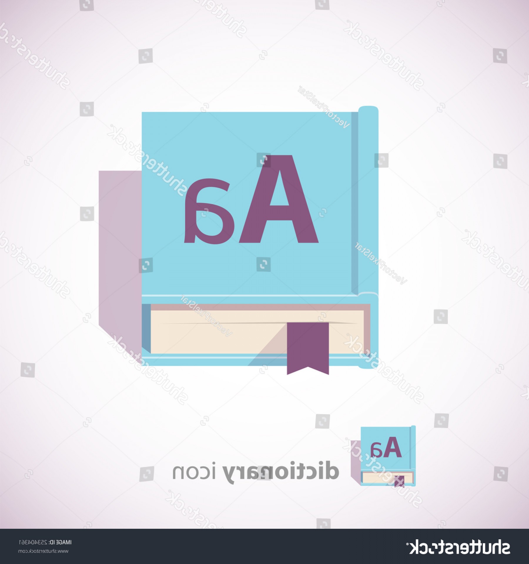 1800x1920 English Dictionary Icon Blue Color Isolated Hoodamathrun