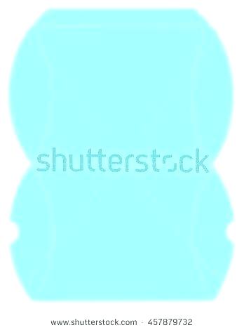 348x470 Free Extra Large Pillow Box Template Gift Die Cut Vector Popcorn