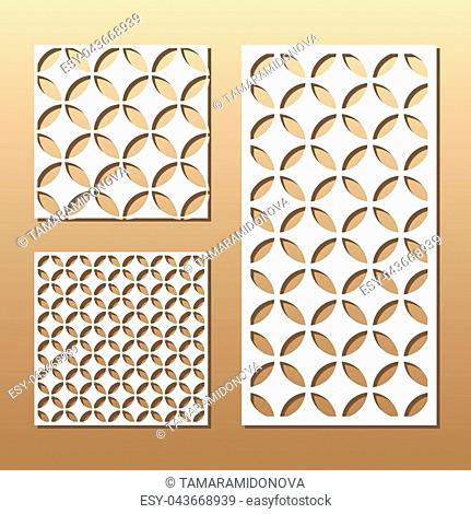 431x470 Vector Panels For Laser Cutting Stock Photos And Images Age