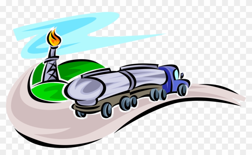 840x518 Vector Transportation Diesel Truck, Hd Png Download