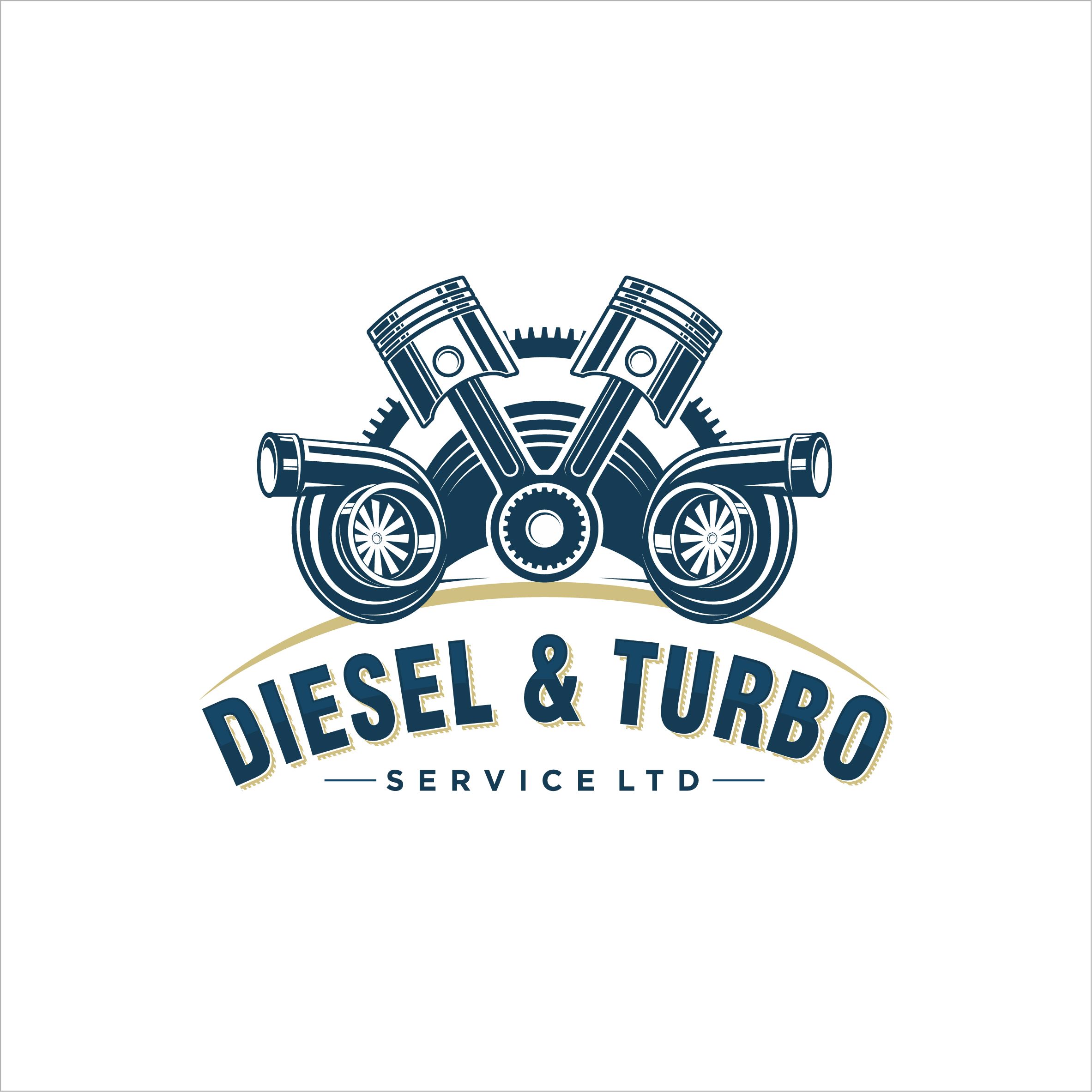 2365x2365 Diesel Turbo Logo Design