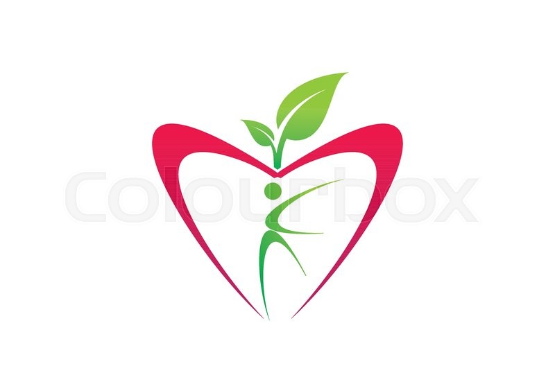 800x564 Apple Nutrition Logo,fruit Diet Plant Stock Vector Colourbox