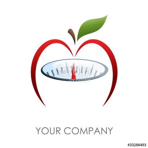 500x500 Logo Slimming Diet, Apple