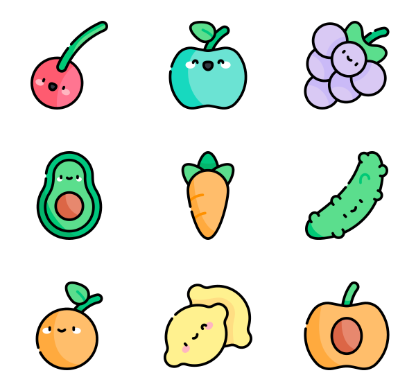 Diet Icons 600x564 Diet Icons