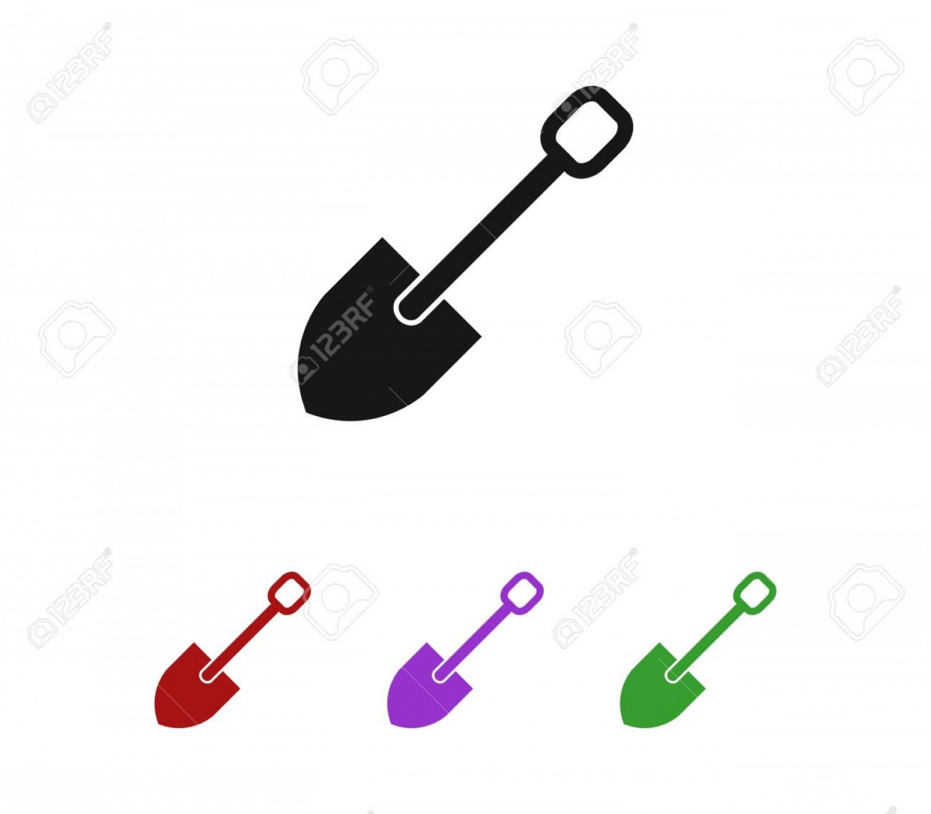 1872x1636 Photostock Vector Shovel To Dig In September Handandbeak