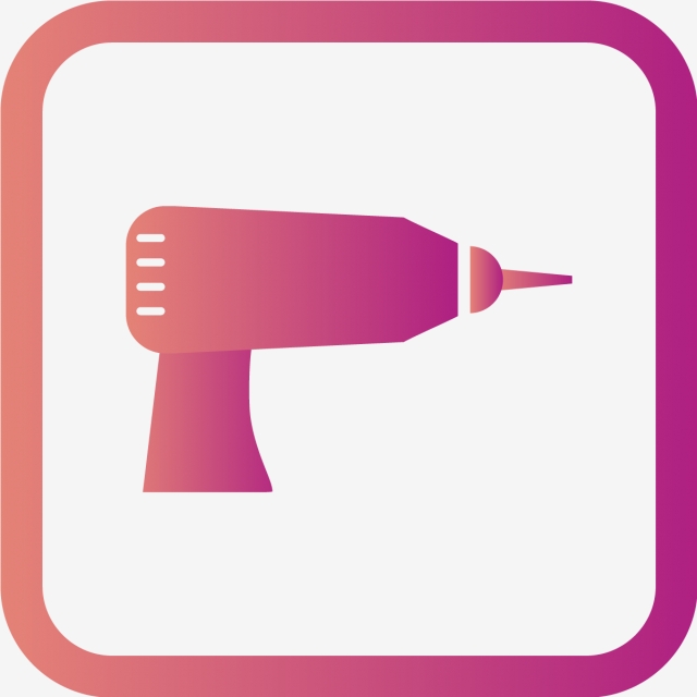 640x640 Vector Drill Icon, Drill, Dig, Drilling Png And Vector