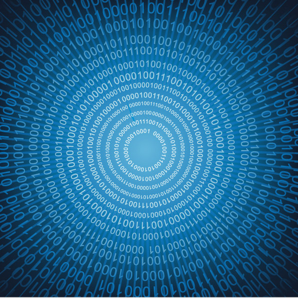 597x597 Blue Digital Background Vector Free Vector In Encapsulated