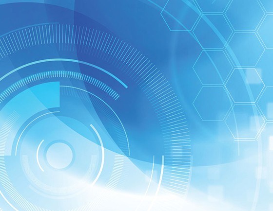 560x434 Free Blue Digital Background Vector