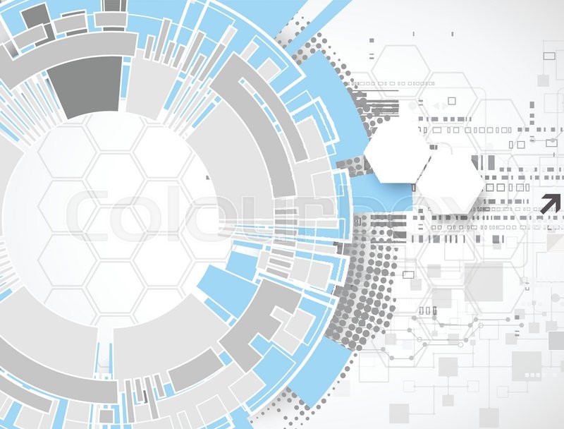 800x608 Technology Futuristic Digital Stock Vector Colourbox