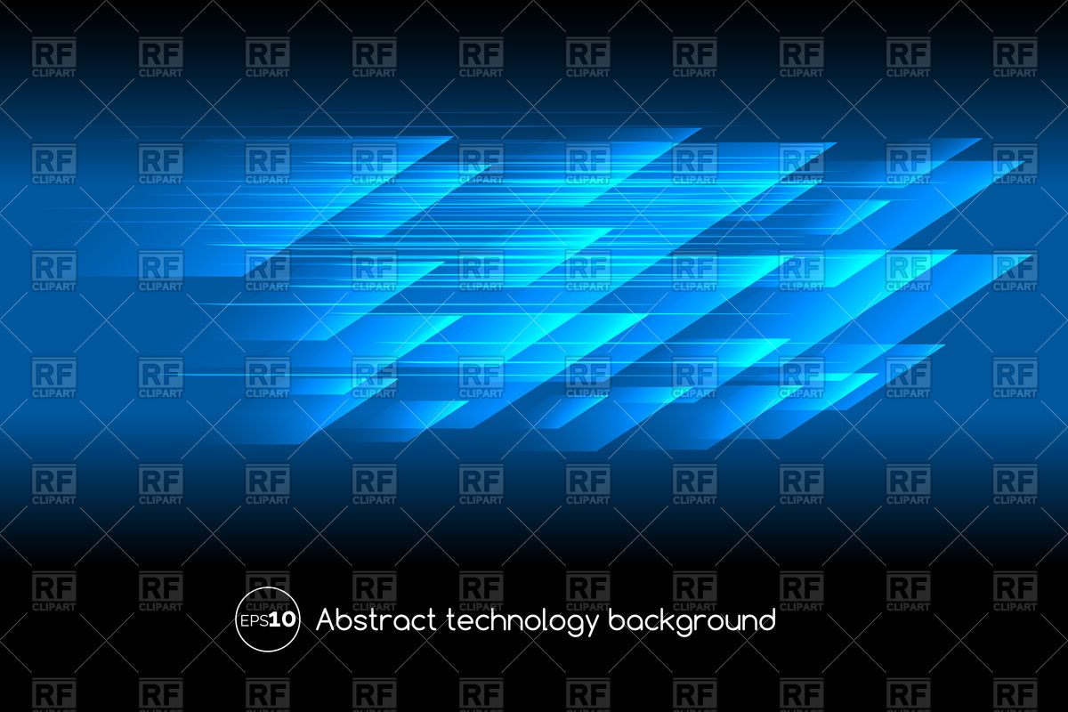 1200x800 Abstract Hi Tech Blue Digital Background Vector Image