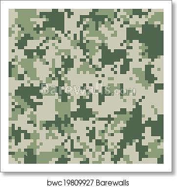 Digital Camo Pattern Vector at Vectorified.com | Collection of Digital ...