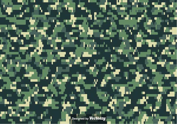 700x490 Pixelated Multicam Camouflage Pattern Vector