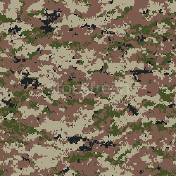 600x600 Digital Camouflage Patterns Vector Illustration Marina Putyata