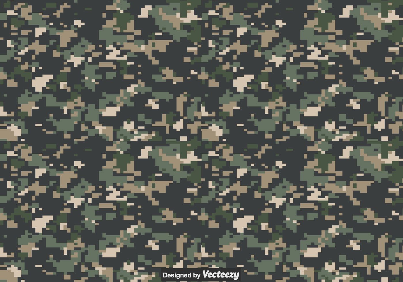 Digital Camouflage Vector Texture Material Vector Art 1400x980 Digital Camouflage Vector Texture Material Vector Art