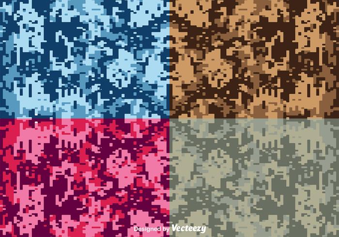 Digital Camouflage Free Vector Art 700x490 Digital Camouflage Free Vector Art