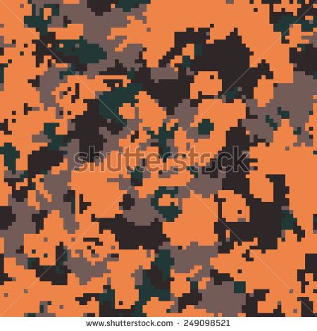 Seamless Extreme Orange Digital Camo Pattern Vector Patterns 450x470 Seamless Extreme Orange Digital Camo Pattern Vector Patterns