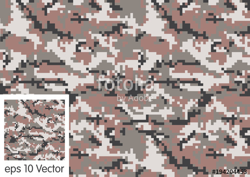 Digital Camouflage Pattern Vector Stock Image And Royalty Free 500x354 Digital Camouflage Pattern Vector Stock Image And Royalty Free