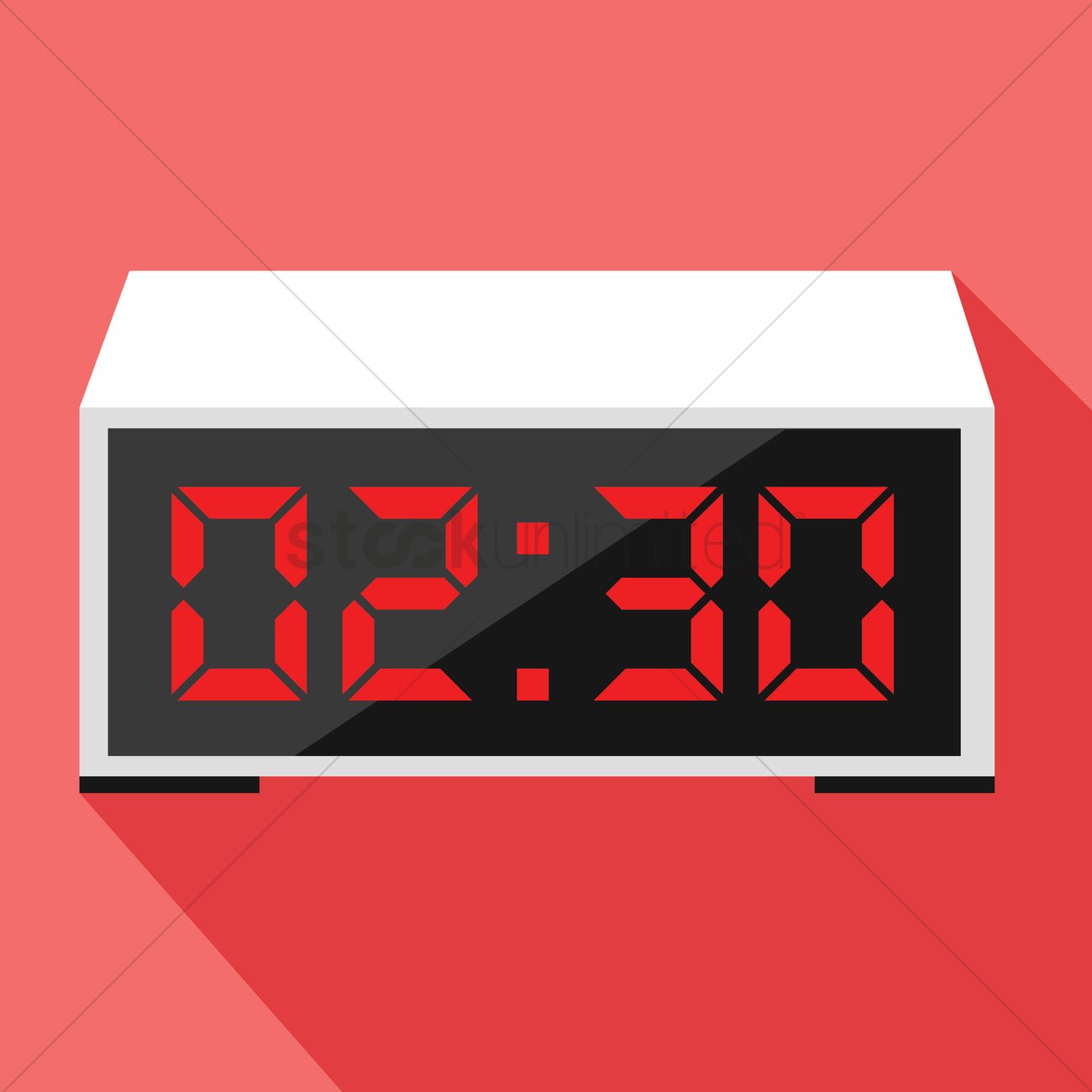 Digital Clock Vector at Vectorified.com | Collection of Digital Clock ...