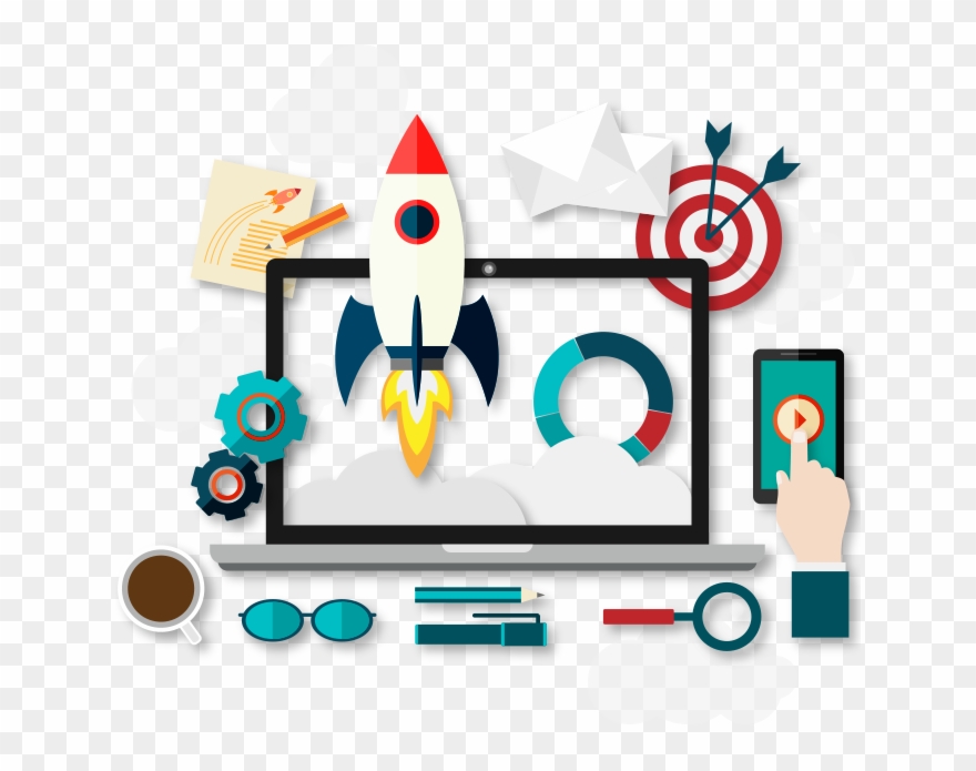 880x695 Marketing Clipart Digital India