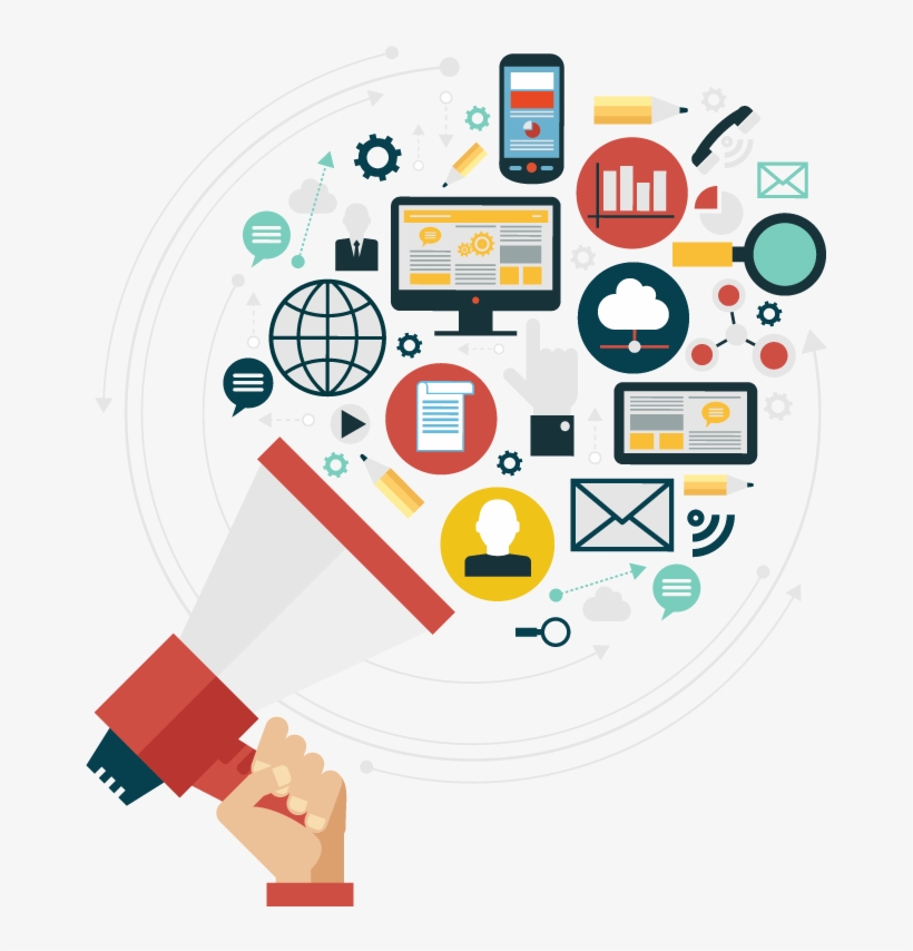 820x854 Digital Marketing Png Transparent Image