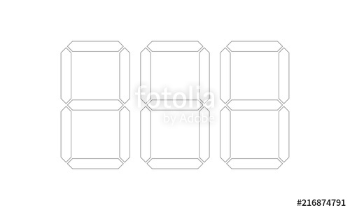 Digital Price Tag Vector Template Numbers Stock Image And Royalty 500x300 Digital Price Tag Vector Template Numbers Stock Image And Royalty