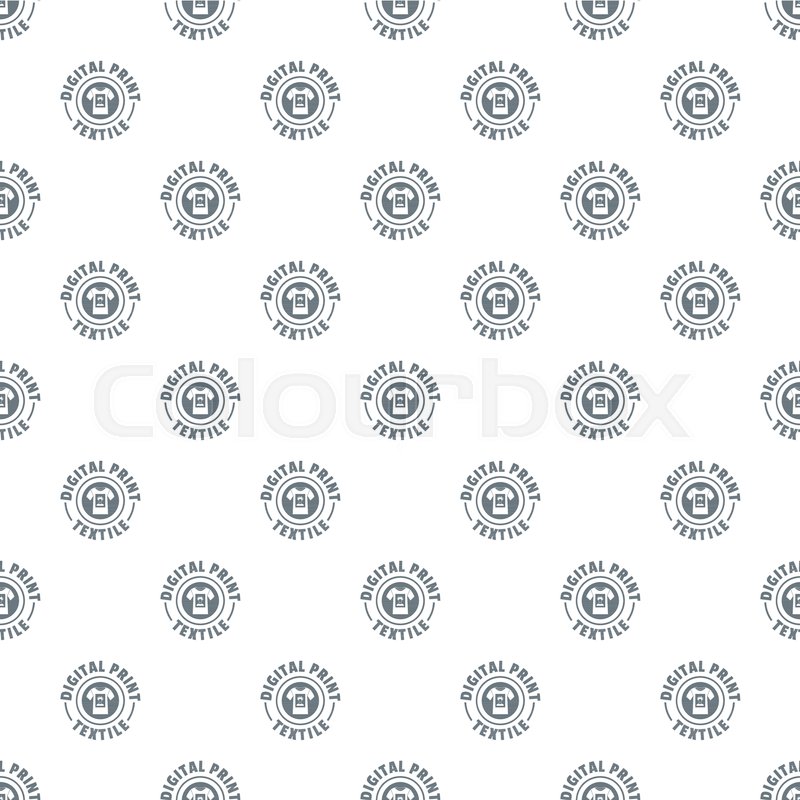 800x800 Digital Print Textile Pattern Vector Stock Vector Colourbox