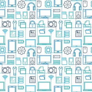 300x300 Technology Wallpaper Digital Seamless Pattern Vector Soidergi